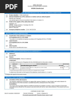 Safety Data Sheet of HYDRU Disinfectant