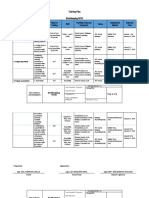 Training Plan