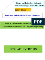 Lecture Three - Review of DC-AC Inverters