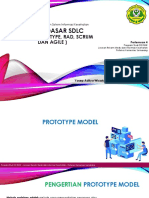 Pertemuan 4 - Konsep Dasar SDLC (Model Propotype, RAD, Scrum Dan Agile)