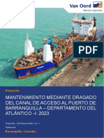 Propuesta de Dragado en El Canal de Acceso en El Puerto de Barranquilla