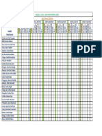 Attendance Monitoring Sheet