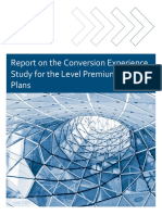 B Report On The Conversion Experience Study For The Level Premium Term Plans