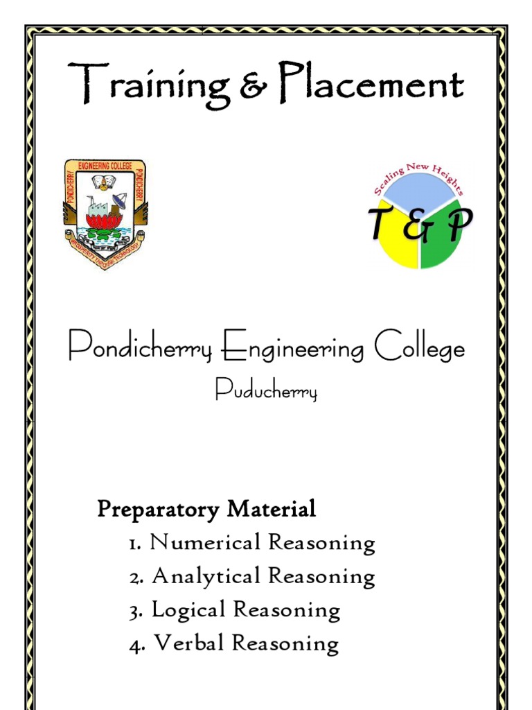 Training Material for Placement Prep | PDF | Area | Fraction