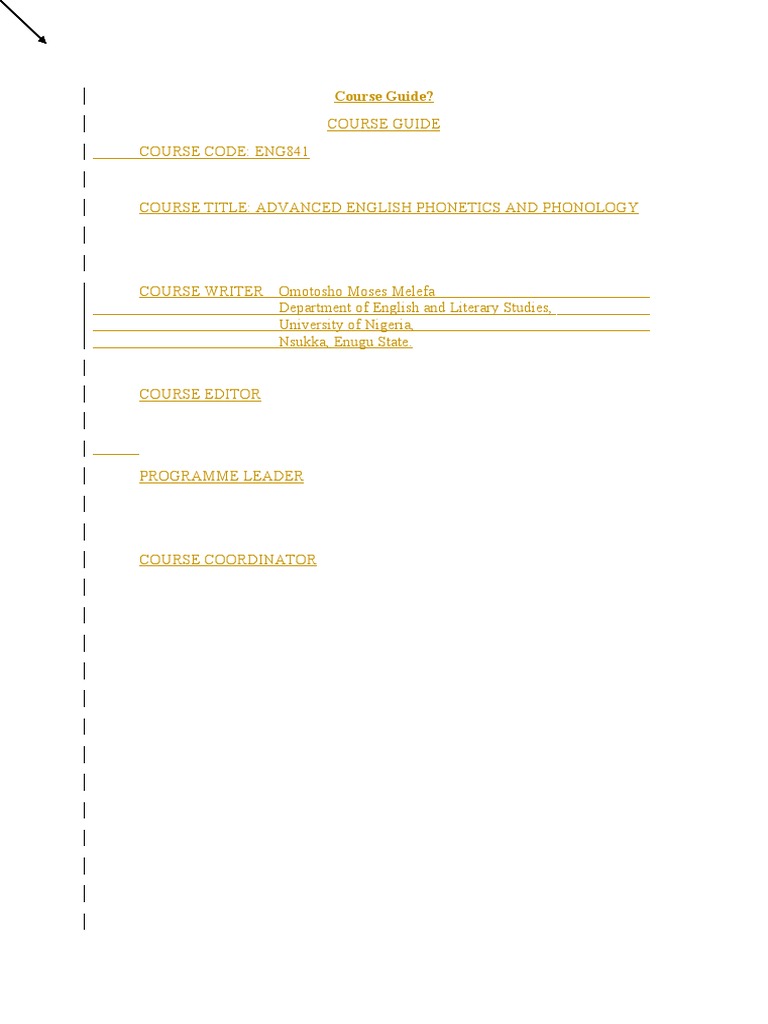ENG841 Advanced Phonetics and Phonology | PDF | Phoneme | Consonant