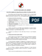Acta Junta Directiva 13-3-2011