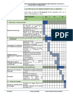 Calendrier Et Plan Détaillé D'exécution de La mission-UNECA-SGC