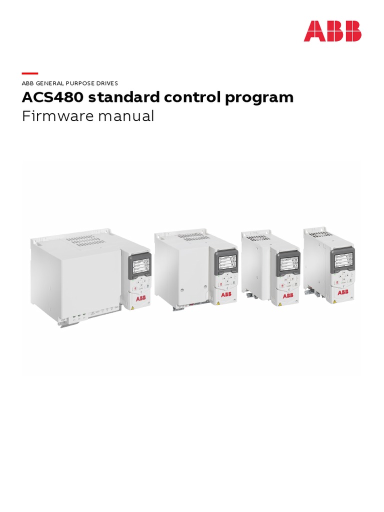 ACS480 Standard Control Program Firmware Manual PDF Analogue