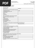 Reporting Suspicious Transaction