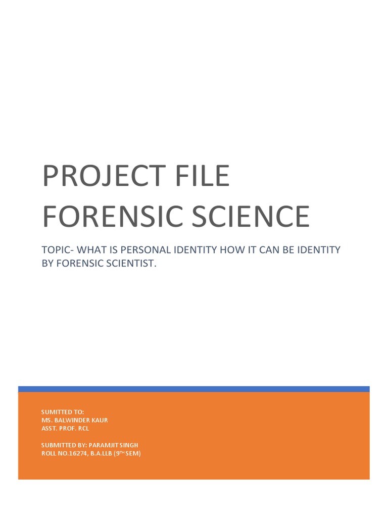 Forensic Science Pdf Fingerprint Tattoo