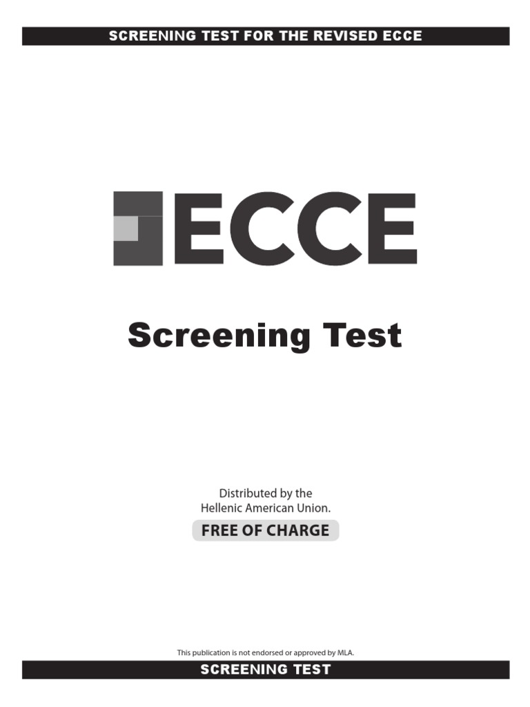 Revised ECCE Screening Test 2021 | PDF | Sharks | Sleep