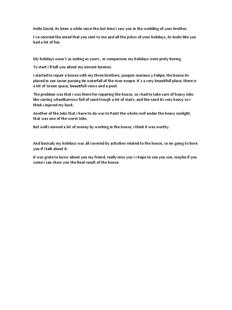 Letter To A Friend | PDF