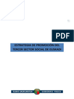 Estrategia de Promoción Del Tercer Sector Social de Euskadi