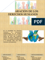 Declaración de Los Derechos Humanos