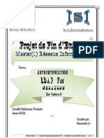 Projet de Fin D'etudes Authentification Ldap Pam Kerberos