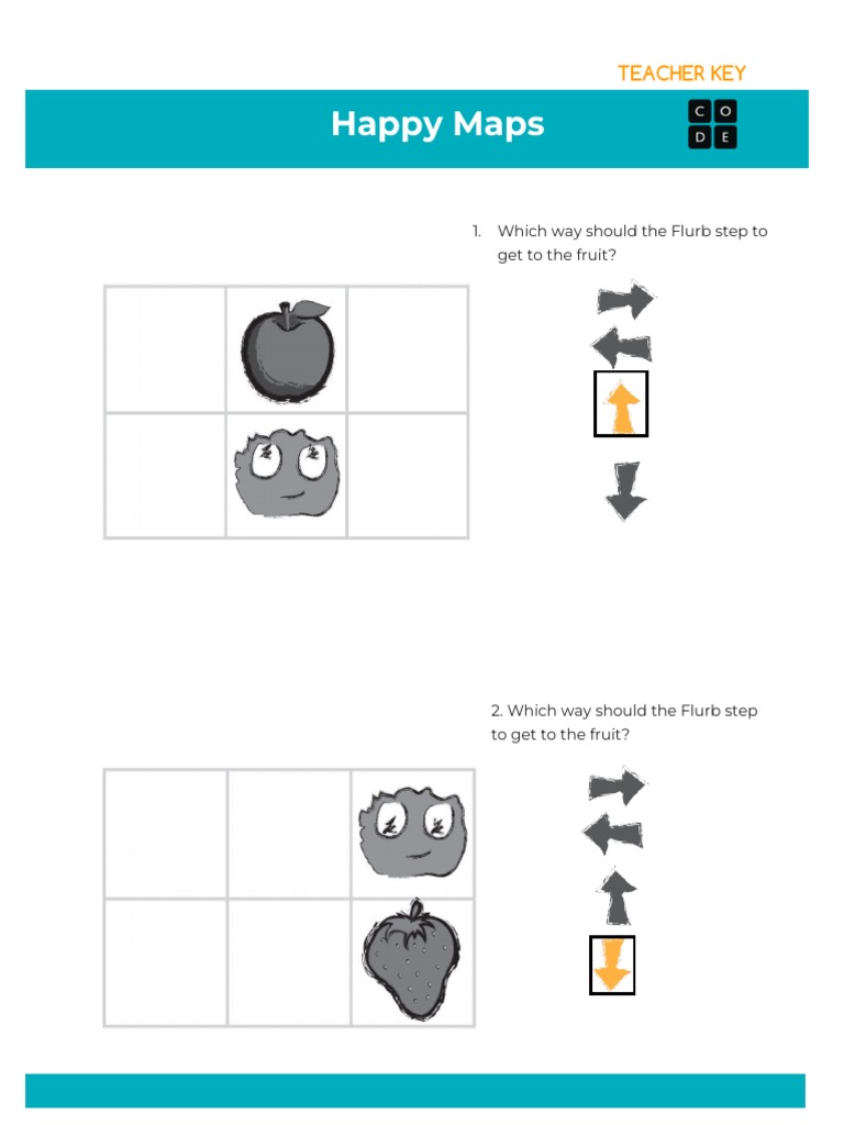Happy Maps Assessment Key | PDF