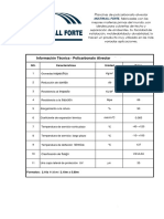 Ficha Tecnica Multiwall Forte 6MM