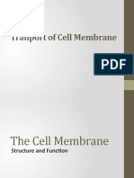 Tranport of Cell Membrane