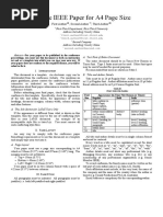 Ieee Paper Word Template A4 v3