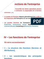 P. Ouchekkir Ali - Management I - 20 - 21 - IV Les Fonctions de L'entreprise