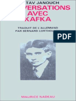 Conversations Avec Kafka by Janouch, Gustav