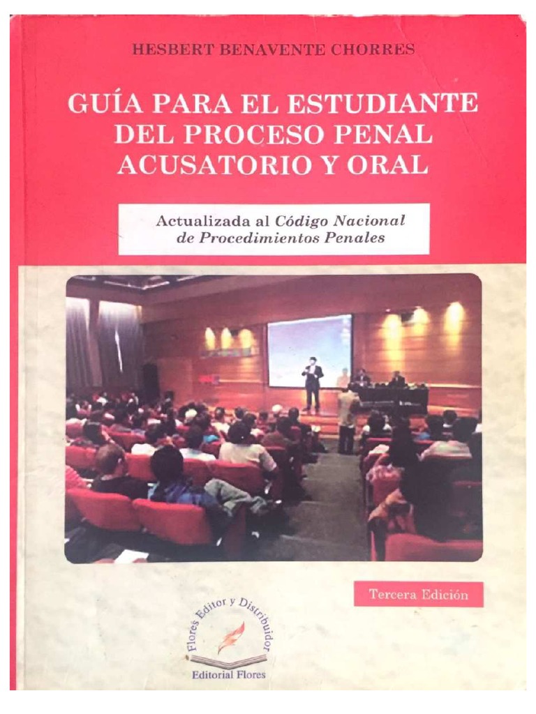 Guia Proceso Penal Acusatorio | PDF