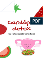 Cardápio Detox