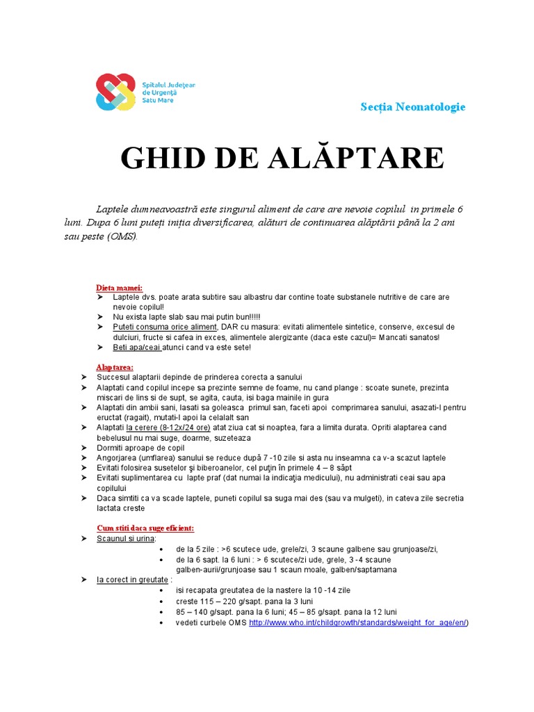 Ghid Alaptare | PDF