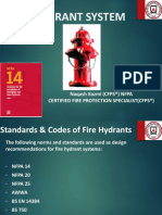 Fire Hydrant Sysetm - Nfpa 14