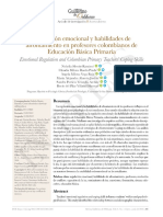 View of Emotional Regulation and Colombian Primary Teachers' Coping Skills - Revista Guillermo de Ockham