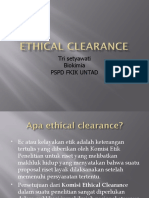 35 Ethical Clearance 2016