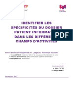 Identifier Les Specificites Du Dpi Dans Les Differents Champs d