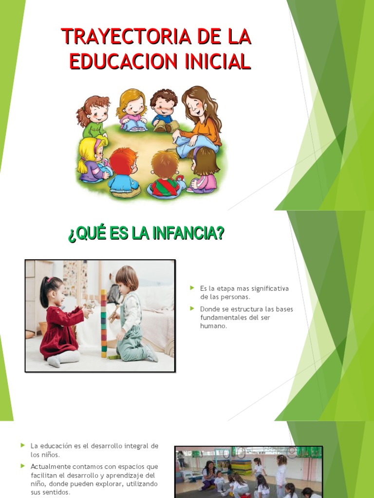 Trayectoria de La Educacion Inicial | PDF | Educación de la primera ...