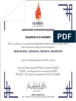 Declaration - Ce Conformity - Data Loop Interfaces