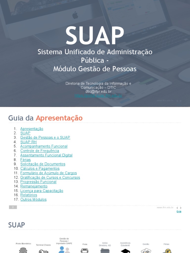 Guia do SUAP para Gestão de Pessoas | PDF | Gestão de recursos humanos ...