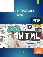 DISEÑO DE PAGINA WEB Clases 1 HTML
