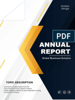 Annual Report Cover Page Design by Bbctutorials