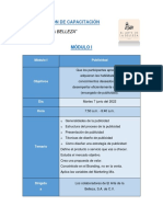 Programación de Capacitación