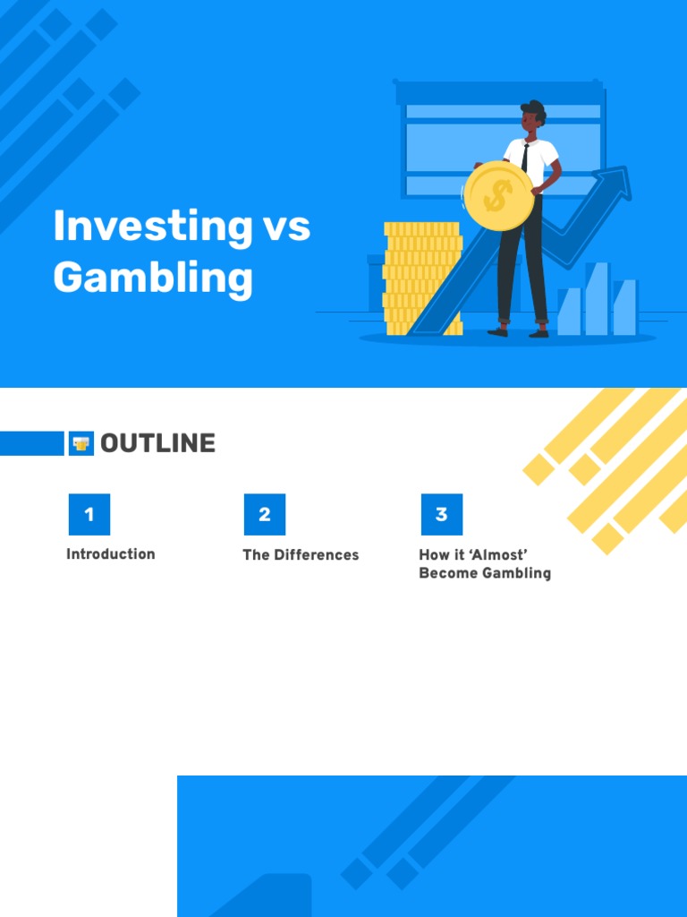 Investing Vs Gambling PDF