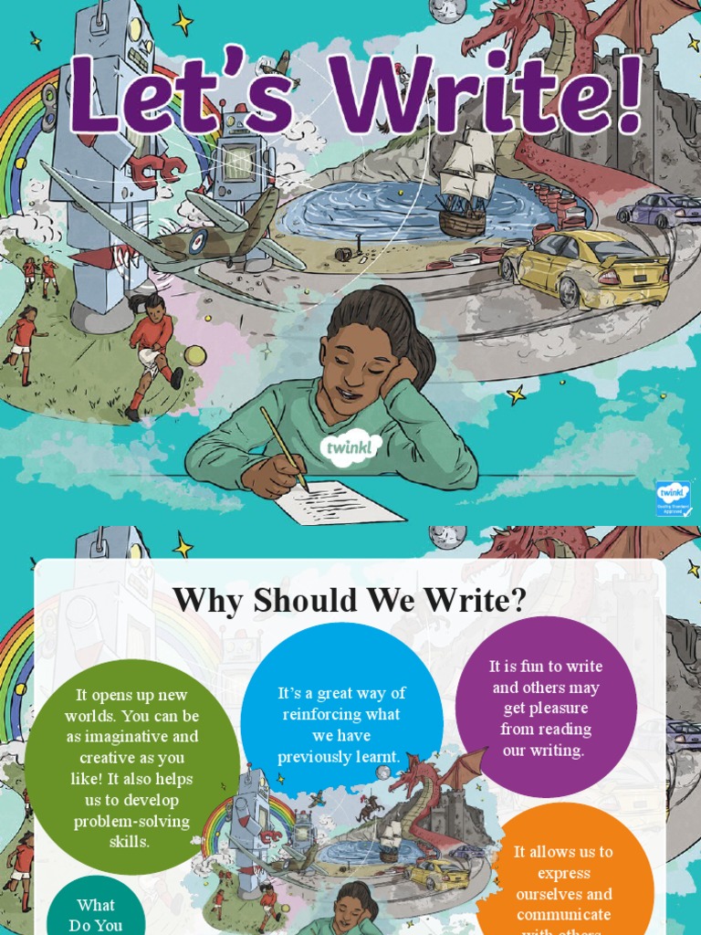t2 e 5104 Lets Write Powerpoint Ver 4 | PDF | Clause | Linguistics