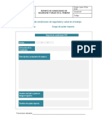 modelo reporte de condiciones