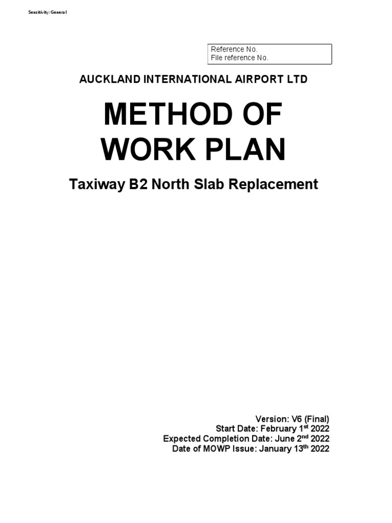 AA Taxiway B2 MOWP | PDF | Airport | Runway