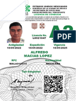 Licencia CDMX