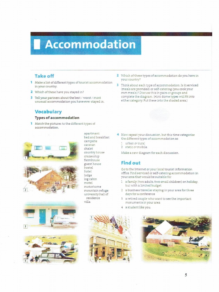 tourist accommodation pdf