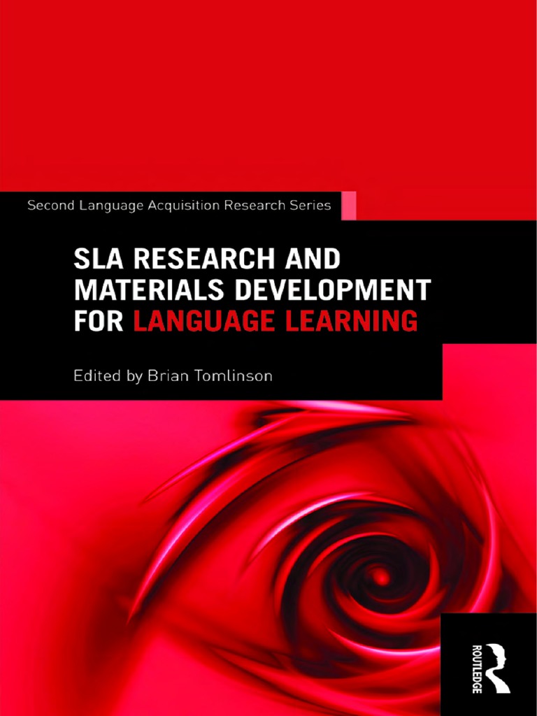 Sla Research and Materials | PDF | English As A Second Or Foreign 