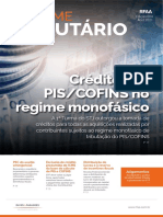 Informe Tributário - Créditos de PIS/COFINS no regime monofásico