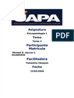 PDF Tarea3 y 4 Psicopatologia