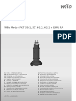 Wilo Motor FKT 50.1, 57, 63.1, 63.2 + EMU FA: Pioneering For You