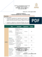 Agenda de Trabajo 2022-2023 C.T.