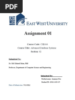 Assignment 01 CSE464